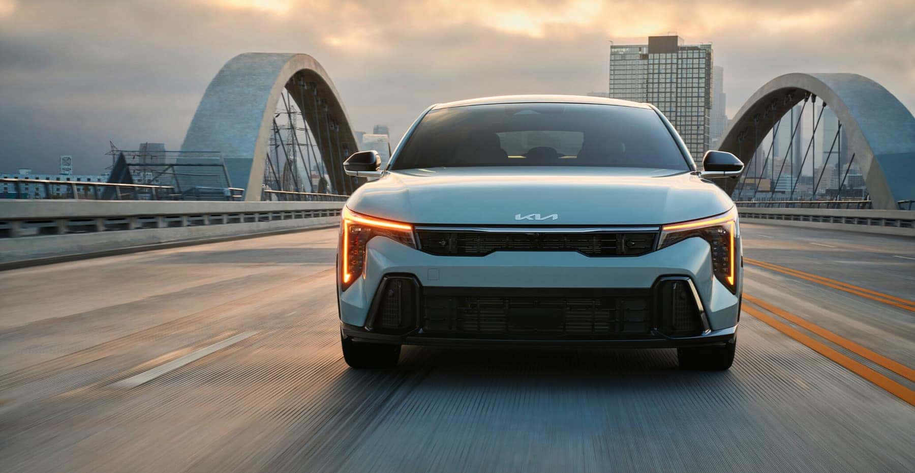 A 2025 KIA k4 Cruising down the highway 