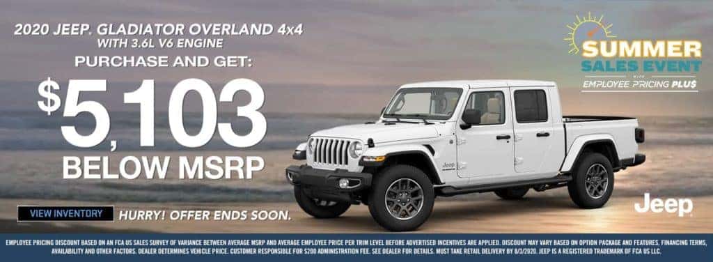 Jeep Summer Clearance Event near Westbury NY
