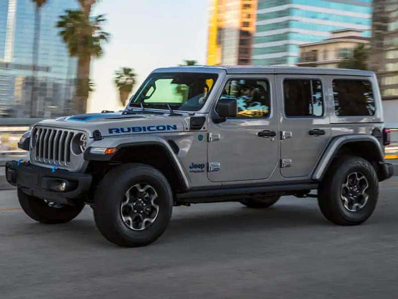 Begin your adventure in a 2021 Jeep Wrangler 4xe near Long Beach NY