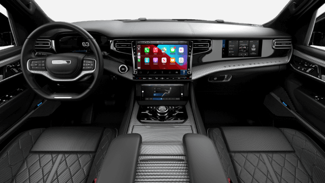2022 Jeep Grand Wagoneer Obsidian Interior