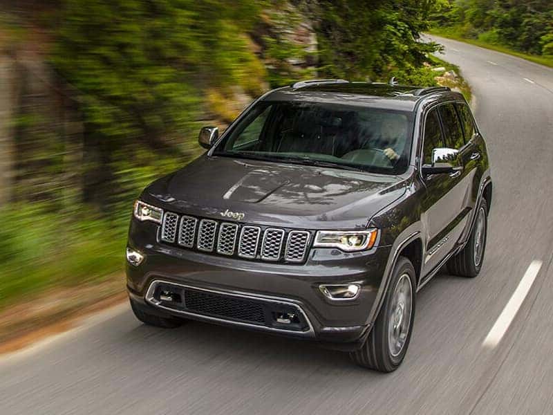 The 2021 Jeep Grand Cherokee can tackle the trails near Huntington NY