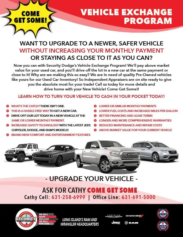 Long Island & Queens, NY Jeep & Dodge RAM Dealer | Security Dodge ...