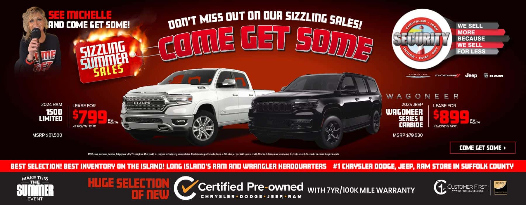 Dodge, Chrysler, Ram, Jeep Dealership in Amityville, NY Security