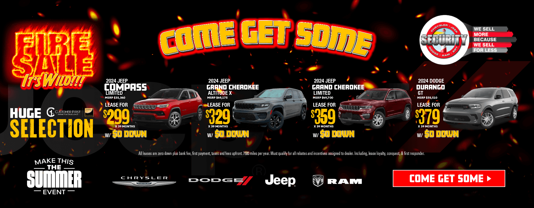 Dodge, Chrysler, Ram, Jeep Dealership in Amityville, NY Security