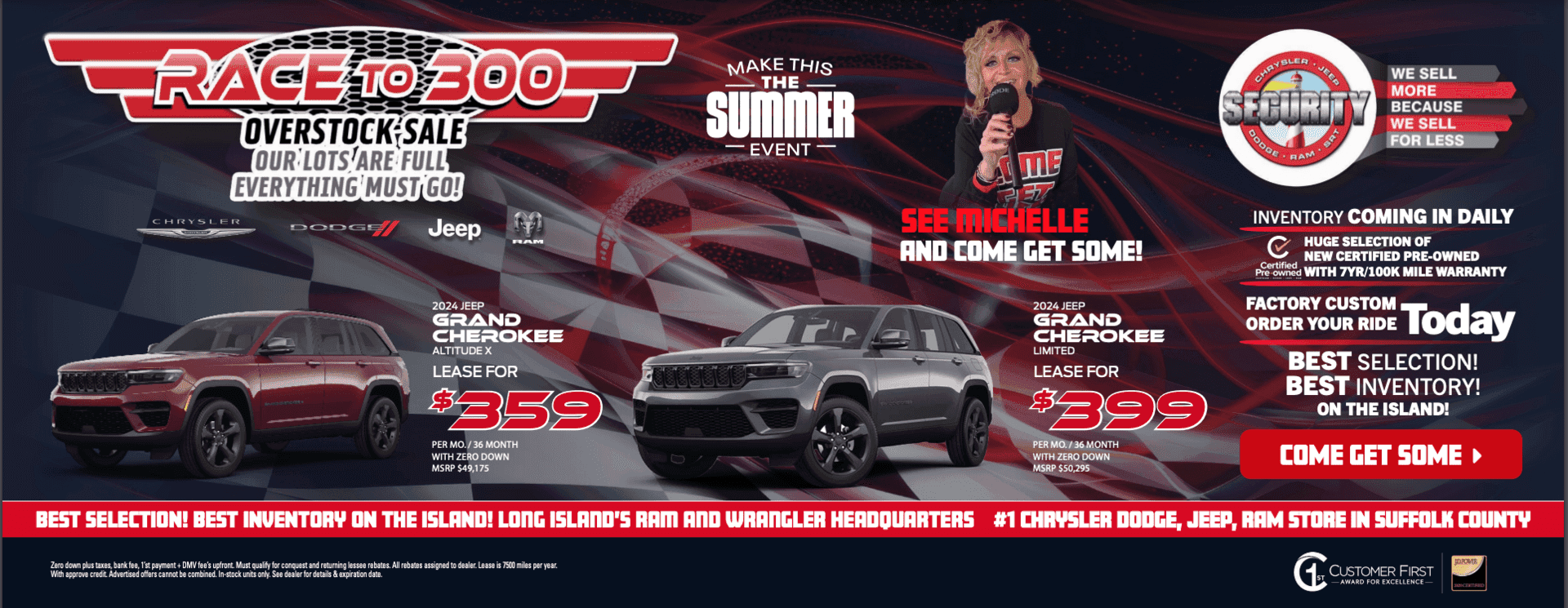 Dodge, Chrysler, Ram, Jeep Dealership in Amityville, NY Security