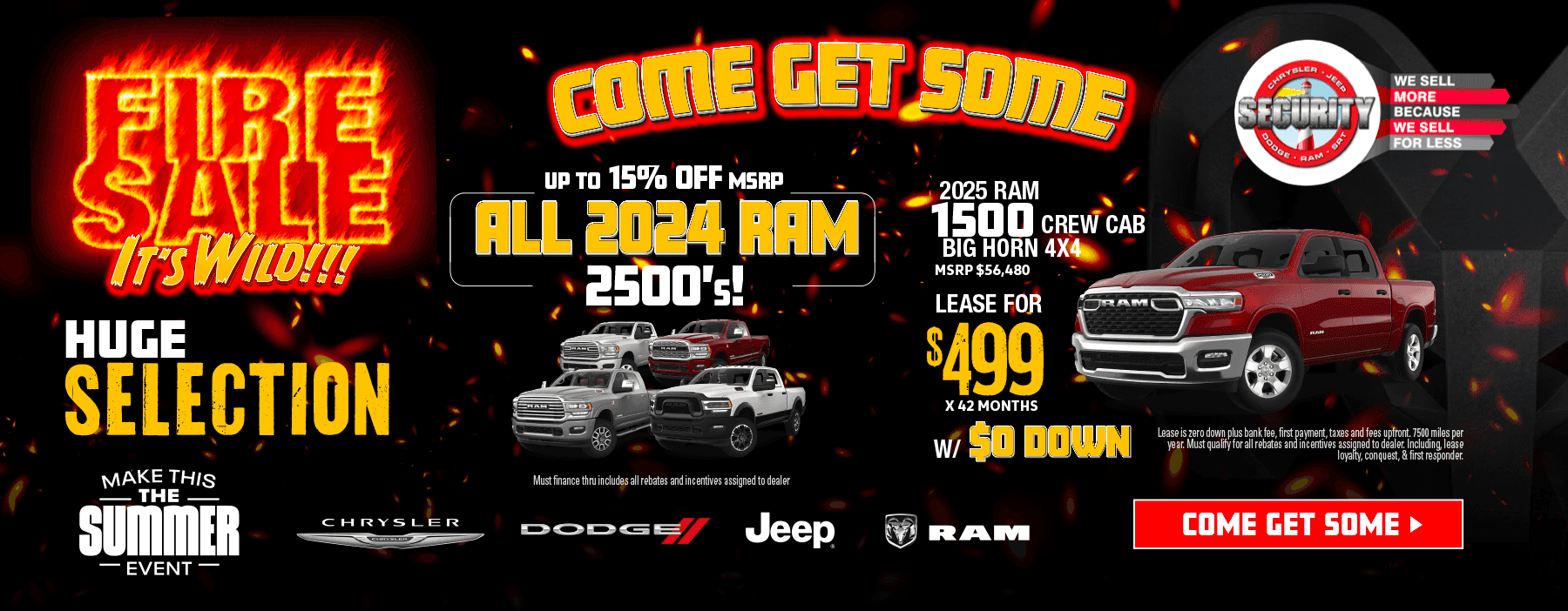 Dodge, Chrysler, Ram, Jeep Dealership in Amityville, NY Security