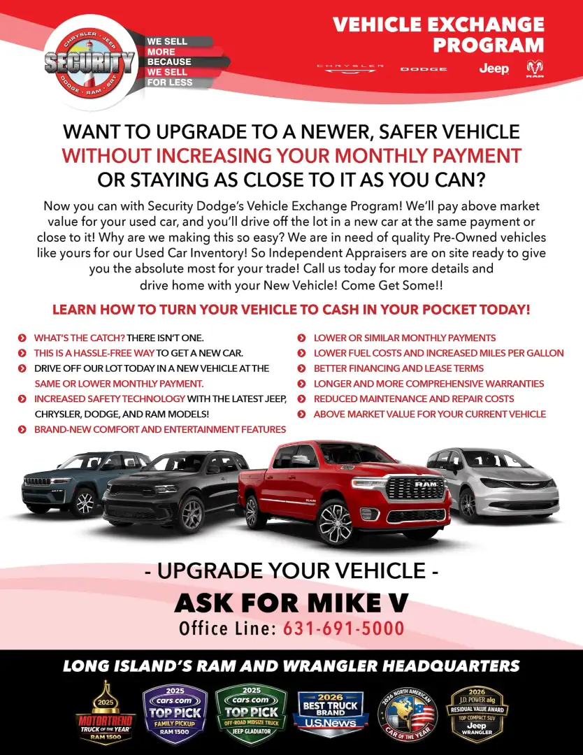 vehicle exchange program