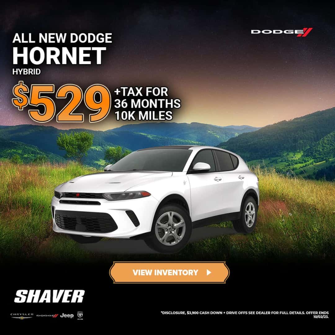 New Dodge Hornet Hybrid