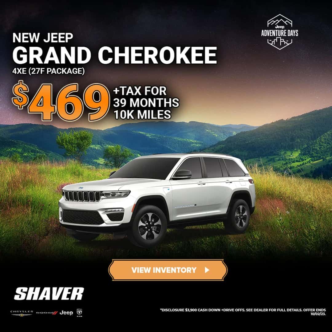 New Jeep Grand Cherokee 4XE