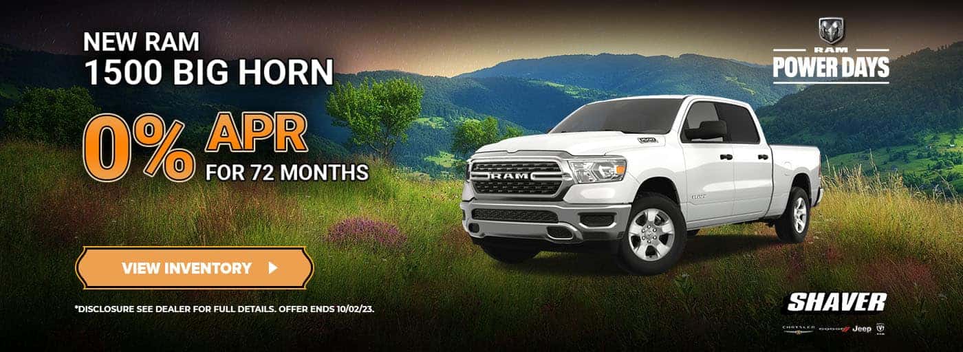 Slider 1400×514 -APR- New Ram 1500 Big Horn