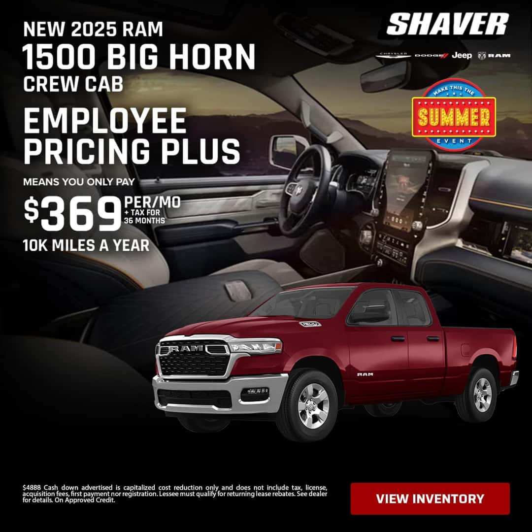 2025 Ram 1500 Big Horn Crew