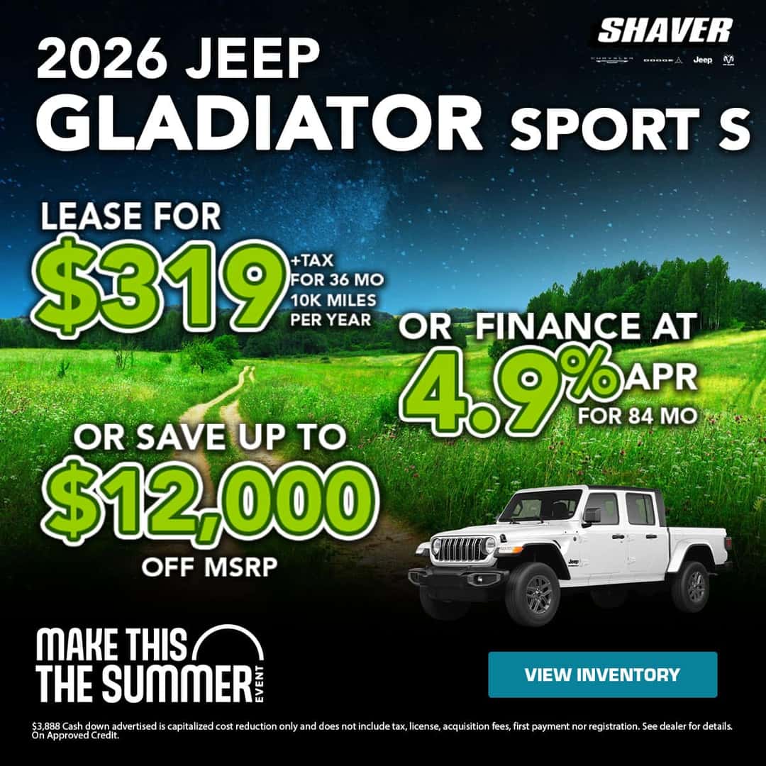 2026 Jeep Gladiator Sport S