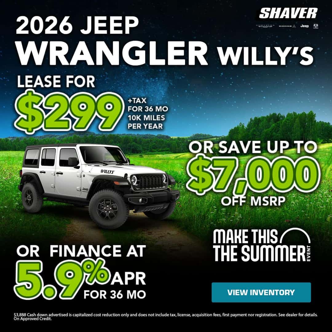 2026 Jeep Wrangler Willy’s