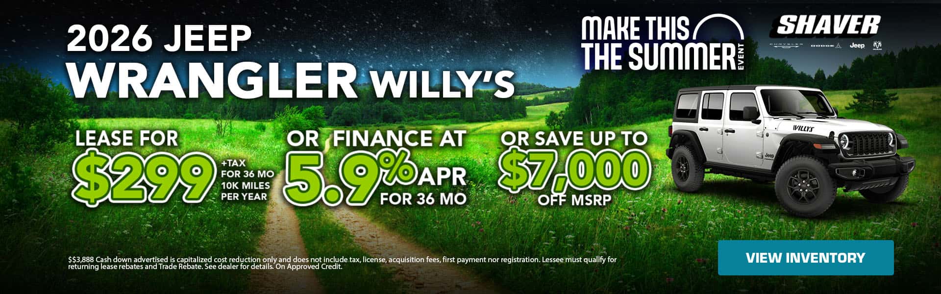 2026 Jeep Wrangler Willy’s