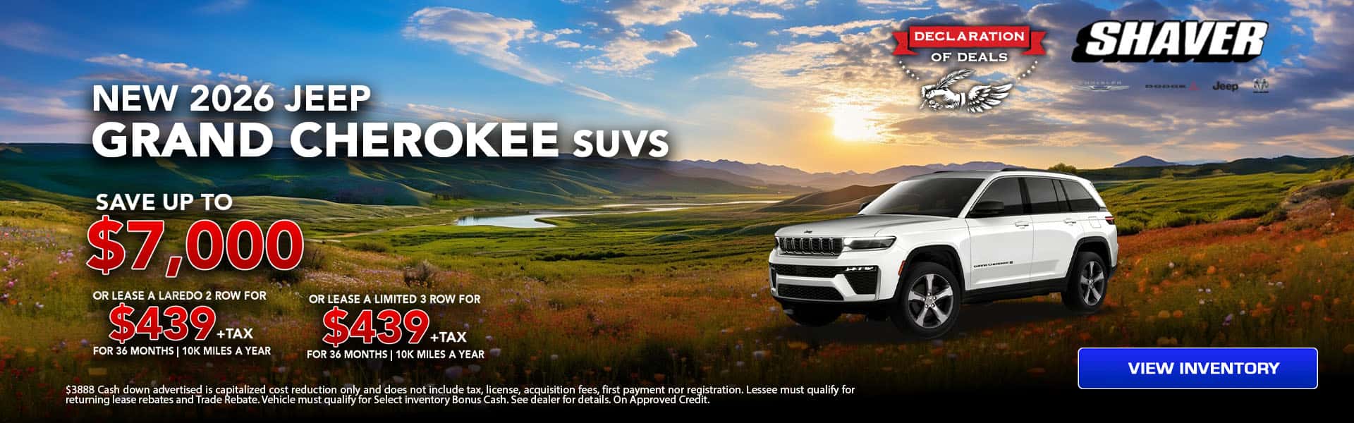 2026 Jeep Grand Cherokee SUVs