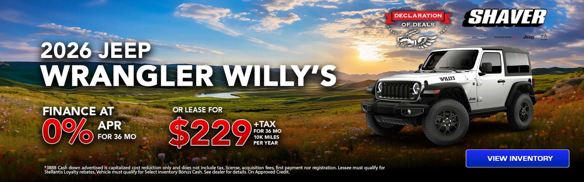 2026 Jeep Wrangler Willy’s