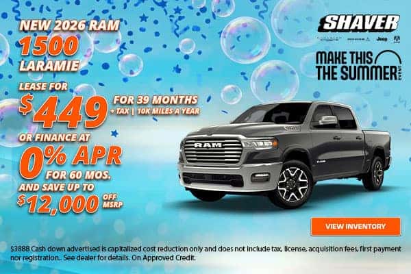 2026 RAM 1500 Laramie