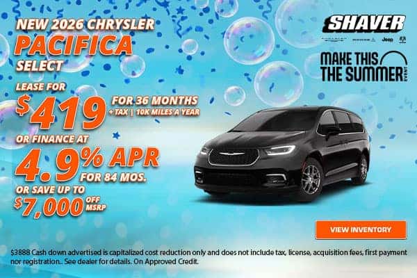 2026 Chrysler Pacifica 