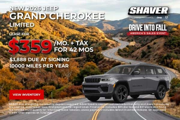 New 2026 Jeep Grand Cherokee Limited