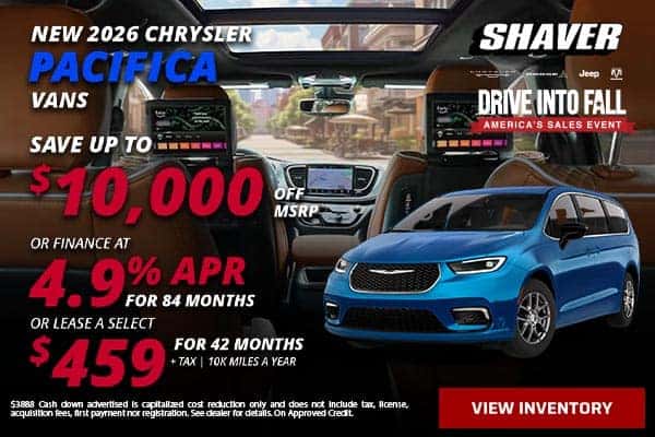 2026 Chrysler Pacifica 