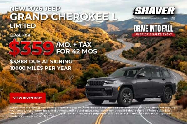 New 2026 Jeep Grand Cherokee L Limited