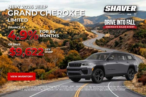 New 2026 Jeep Grand Cherokee Limited