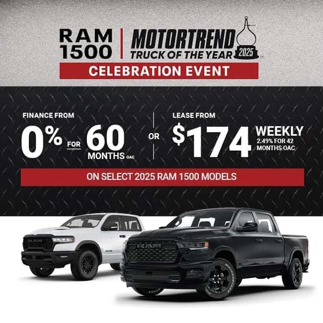2025 RAM 1500: Motortrend Truck of the Year