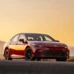toyota camry in red