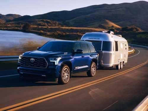 2024 Toyota Sequoia towing