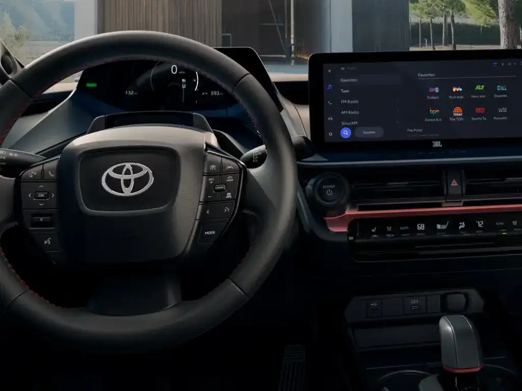 2027 Toyota Prius Plug-in Hybrid Dashboard