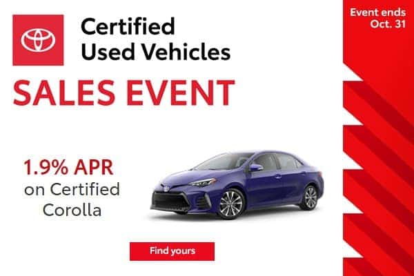 Certified Used Toyota >> Toyota Certified Used Vehicle Specials Toyota Of Smithfield Certified Used Toyota >> Toyota Certified Used Vehicle Specials Toyota Of Smithfield