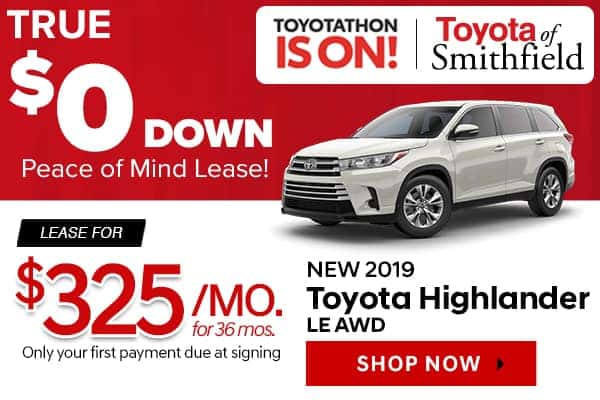 New Toyota Highlander In Smithfield Toyota Of Smithfield