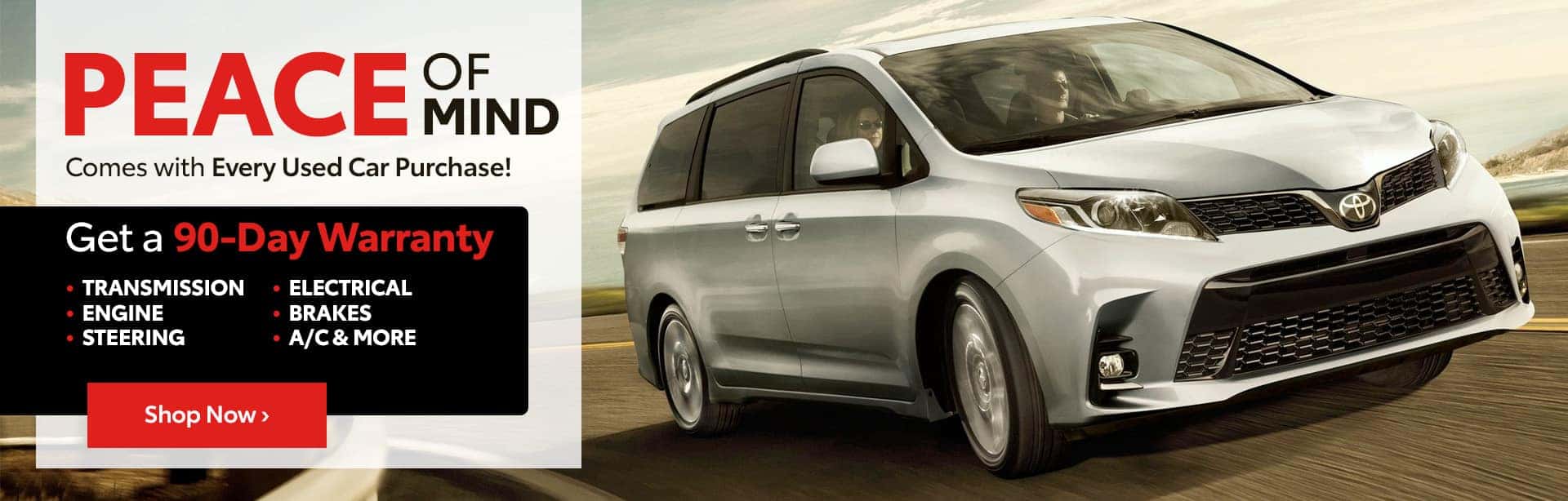 90-day warranty preowned