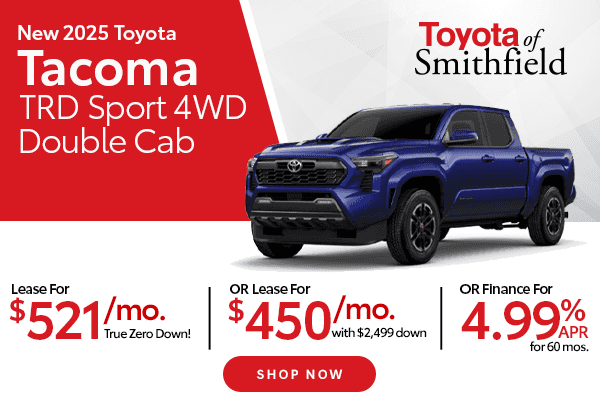New 2025 Toyota Tacoma TRD Sport 4WD Double Cab