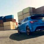 2019 Toyota Corolla Hatchback fast driving