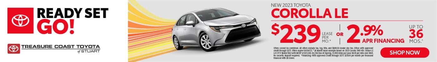 New 2023 Toyota Corolla