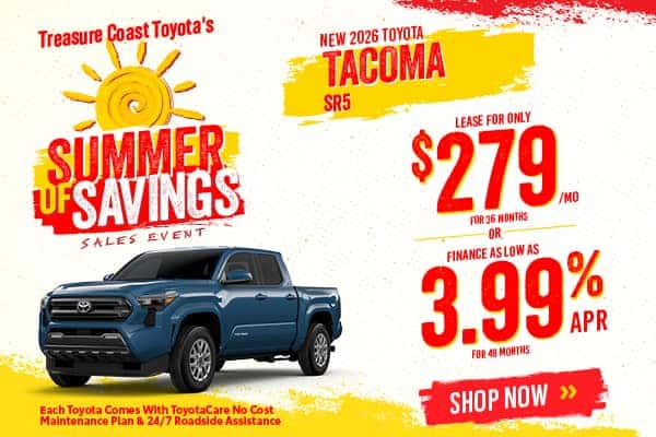 New 2026 Toyota Tacoma SR5