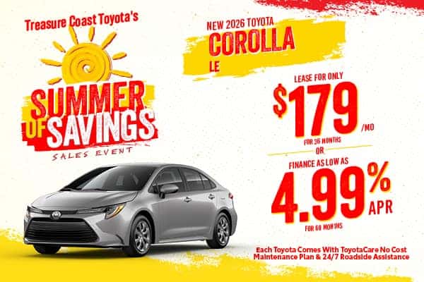 New 2026 Toyota Corolla LE