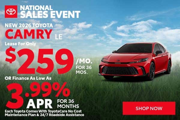 New 2026 Toyota Camry LE