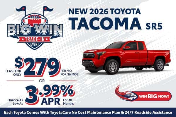  New 2026 Toyota Tacoma SR5