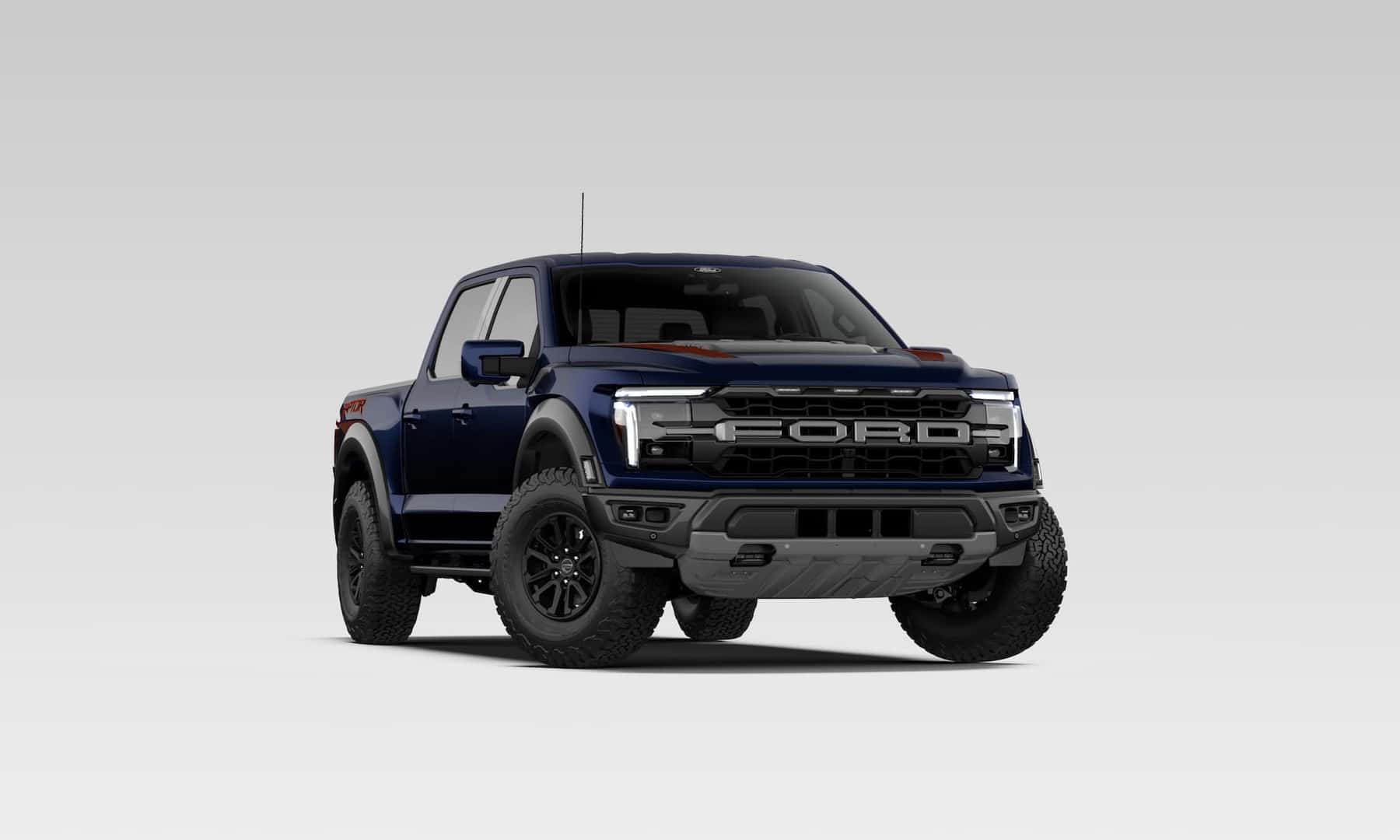 Antimatter Blue Metallic Ford F-150 Raptor R