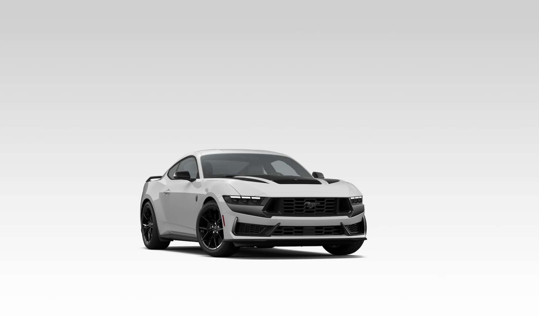 Avalanche Gray Ford Mustang Dark Horse