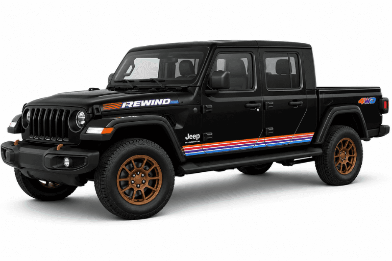Black Jeep Gladiator Rewind