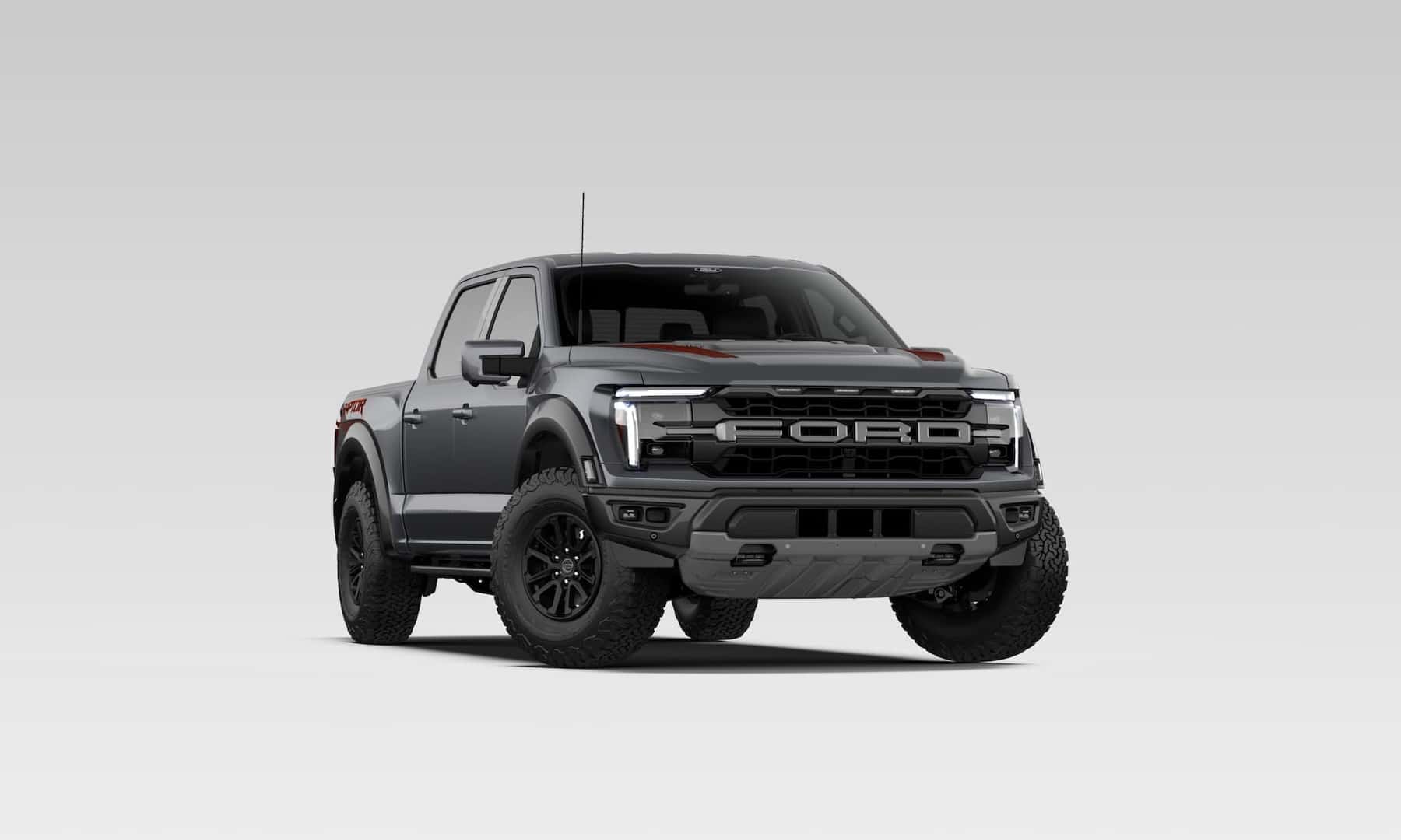 Carbonized Gray Metallic Ford F-150 Raptor R