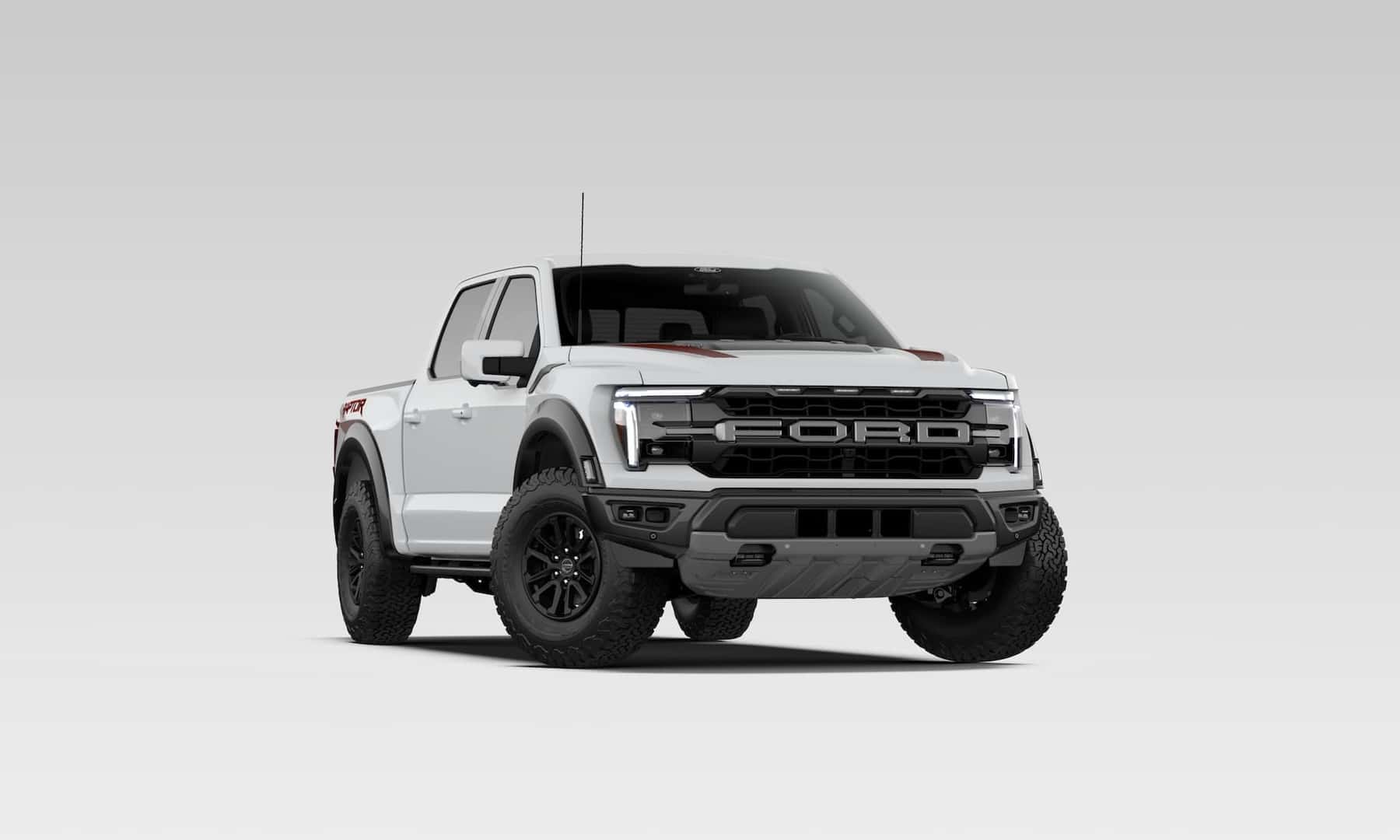 Oxford White Ford F-150 Raptor R