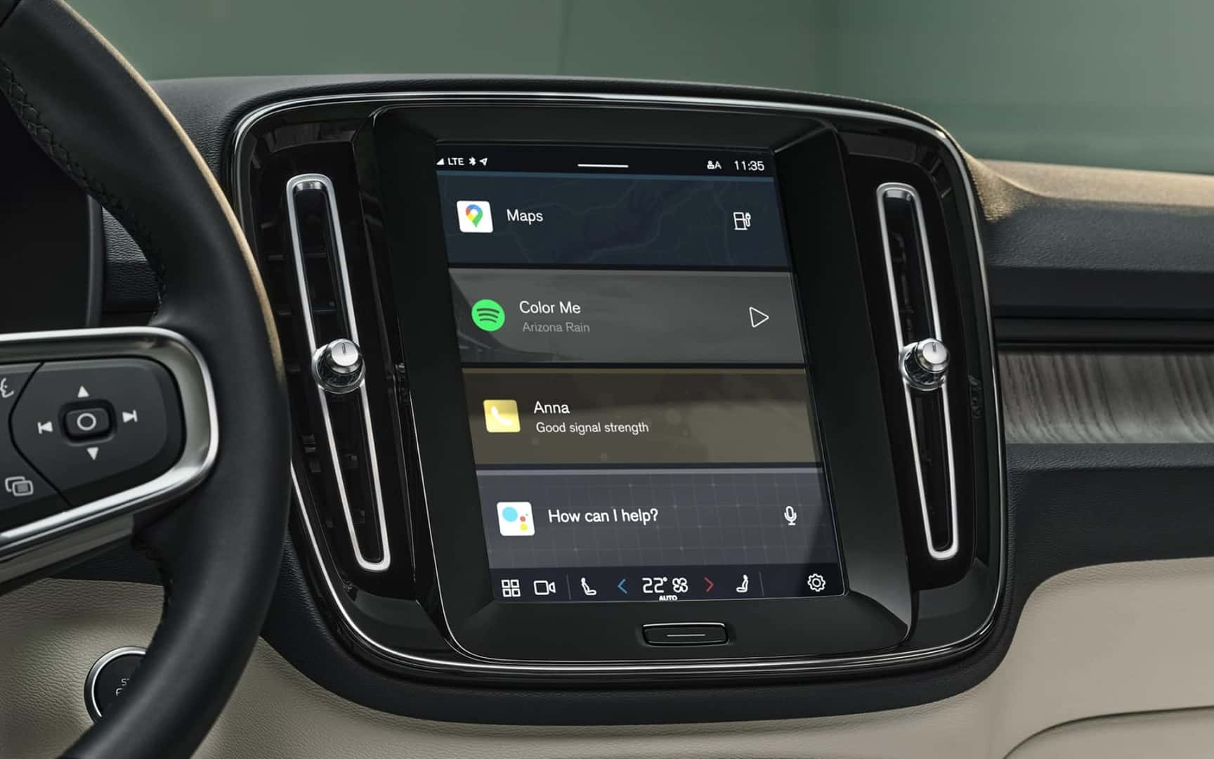 2025 XC40 Mild Hybrid Touchscreen