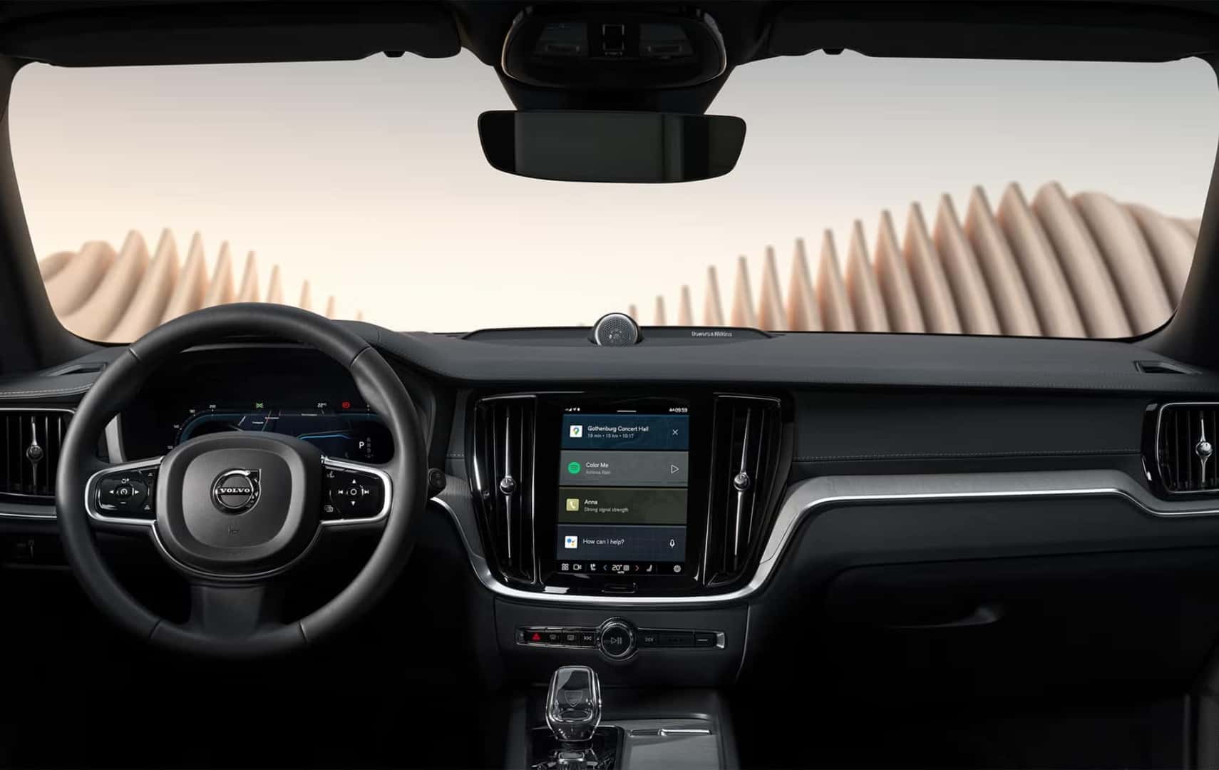 2025 Volvo XC60 Cross Country Interior Dashboard