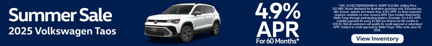2025 Volkswagen Taos 