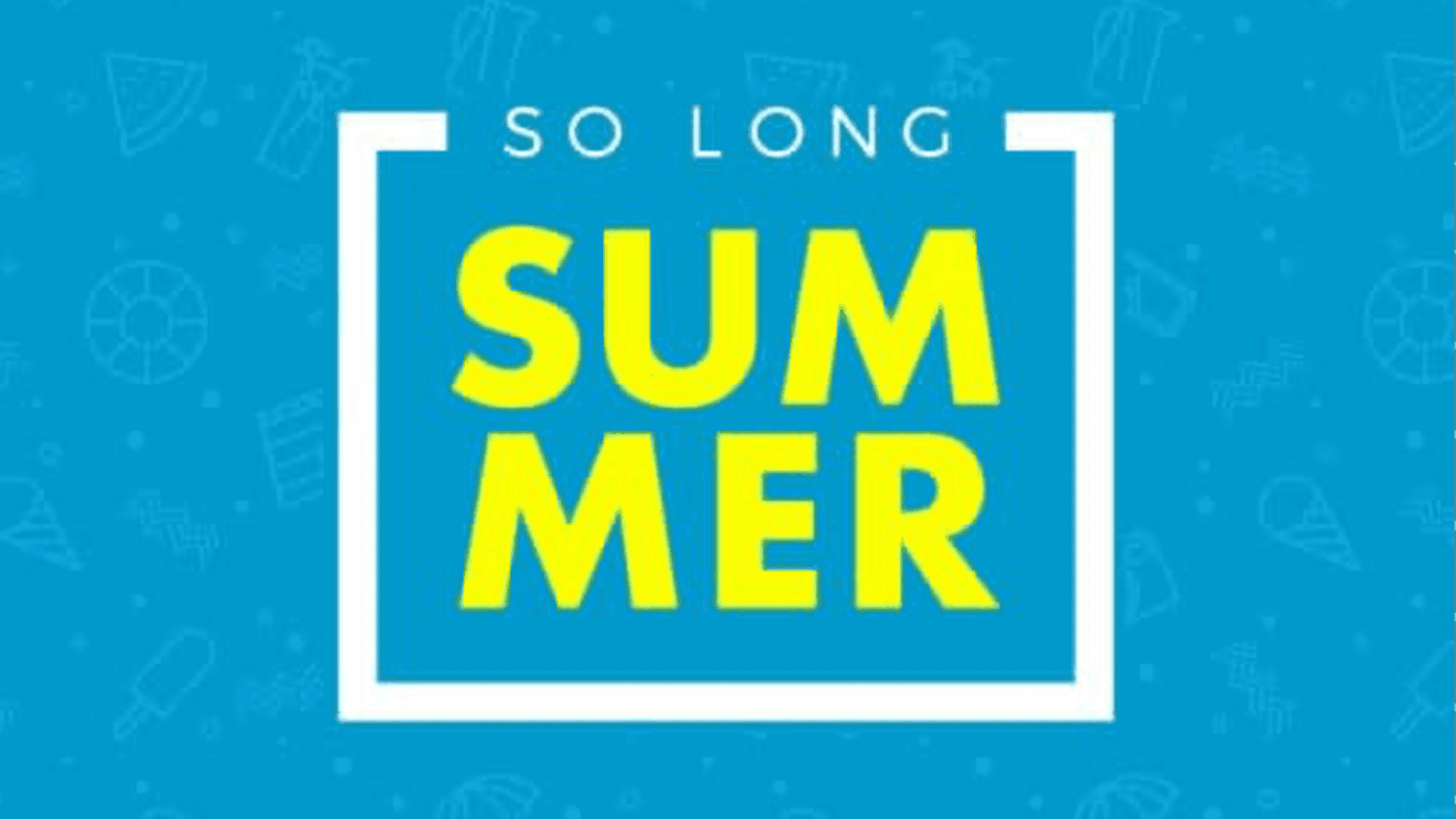 Last Days of Summer: So Long Summer Sales Event Last Days of Summer: So Long Summer Sales Event