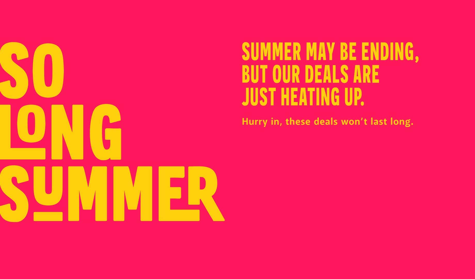 So Long Summer